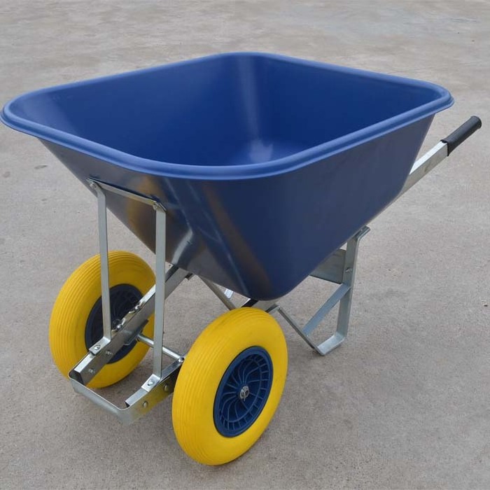 Heavy duty steel tool trolley wheelbarrow