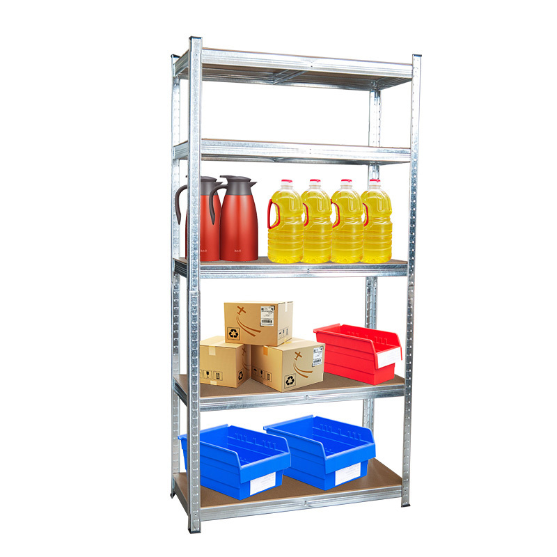 180Cm X 90Cm X 40Cm 5 Tier 175Kg Per Shelf Galvanized Garage Shelf Storage Racks Shelving Units