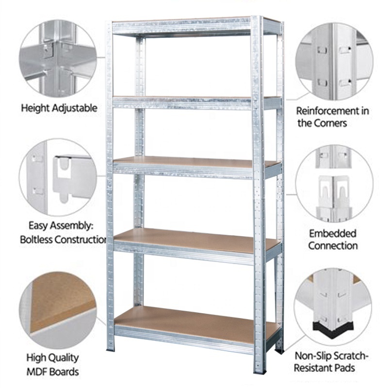 Wholesale easy to assemble steel shelf for  storage rack