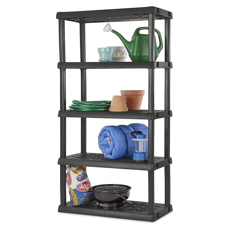 Plastic Shelving Cheap Price Light Duty Custom Design Plastic Storage Bin Racks Spare Parts Shelving