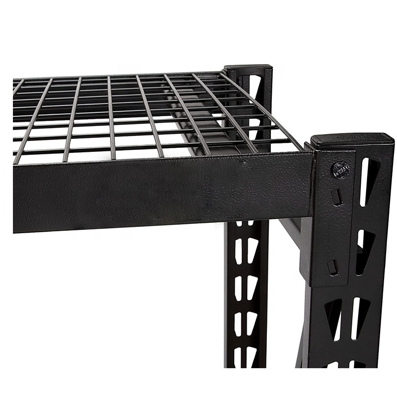 4 Tier Metal Shelving Freestanding Racking Boltless Rack Stacking Shelves Storage Shelving Unit