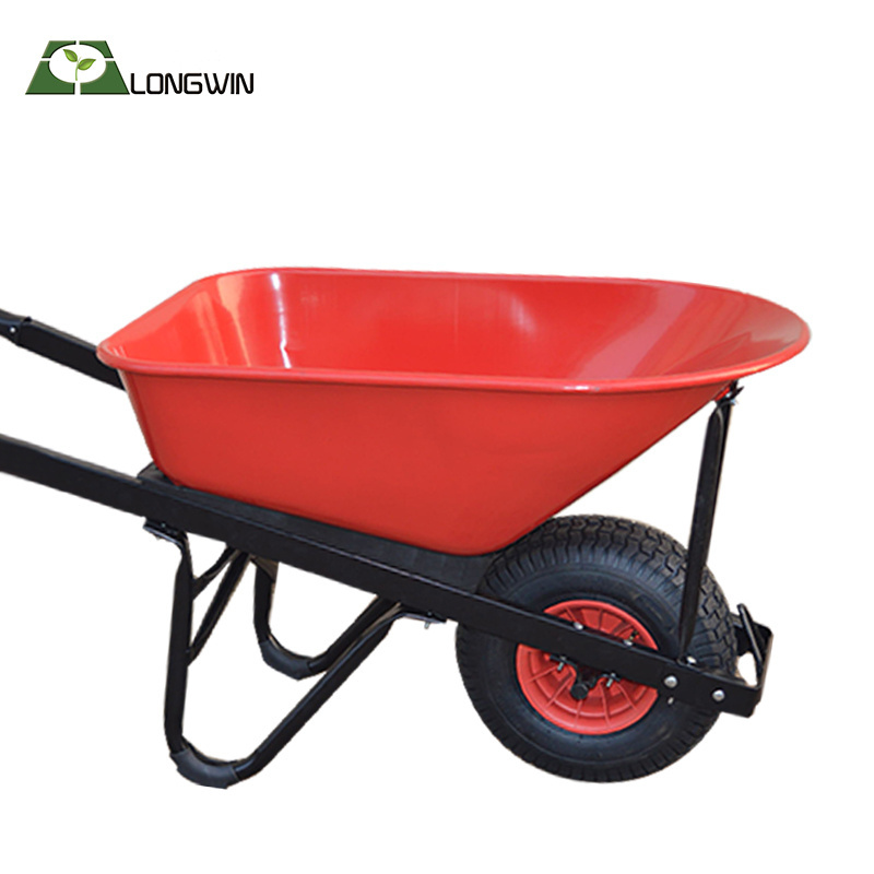 Big capacity metal building concrete wheelbarrow wholesale