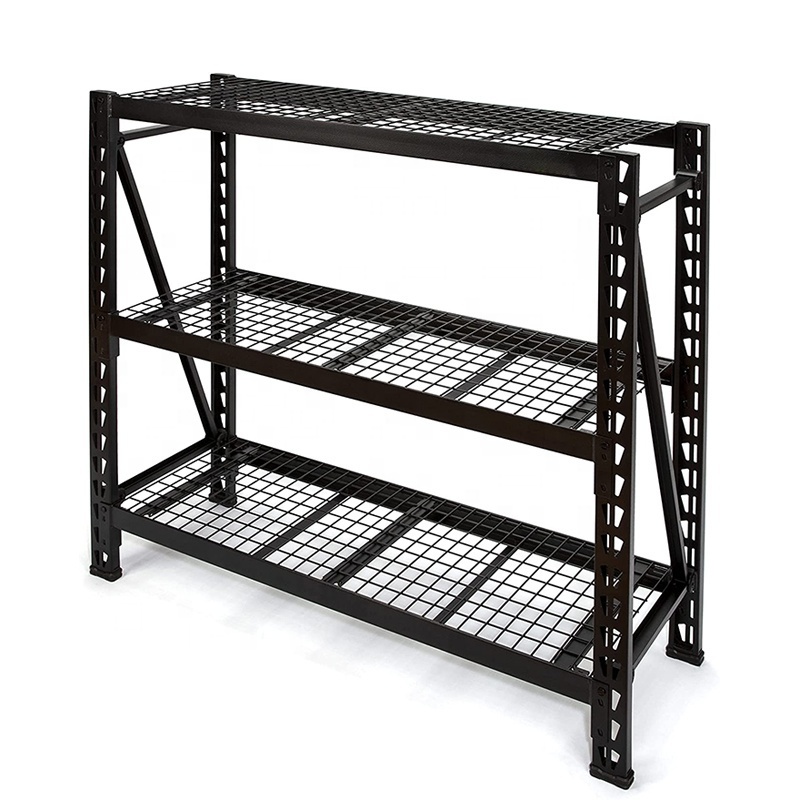 4 Tier Metal Shelving Freestanding Racking Boltless Rack Stacking Shelves Storage Shelving Unit