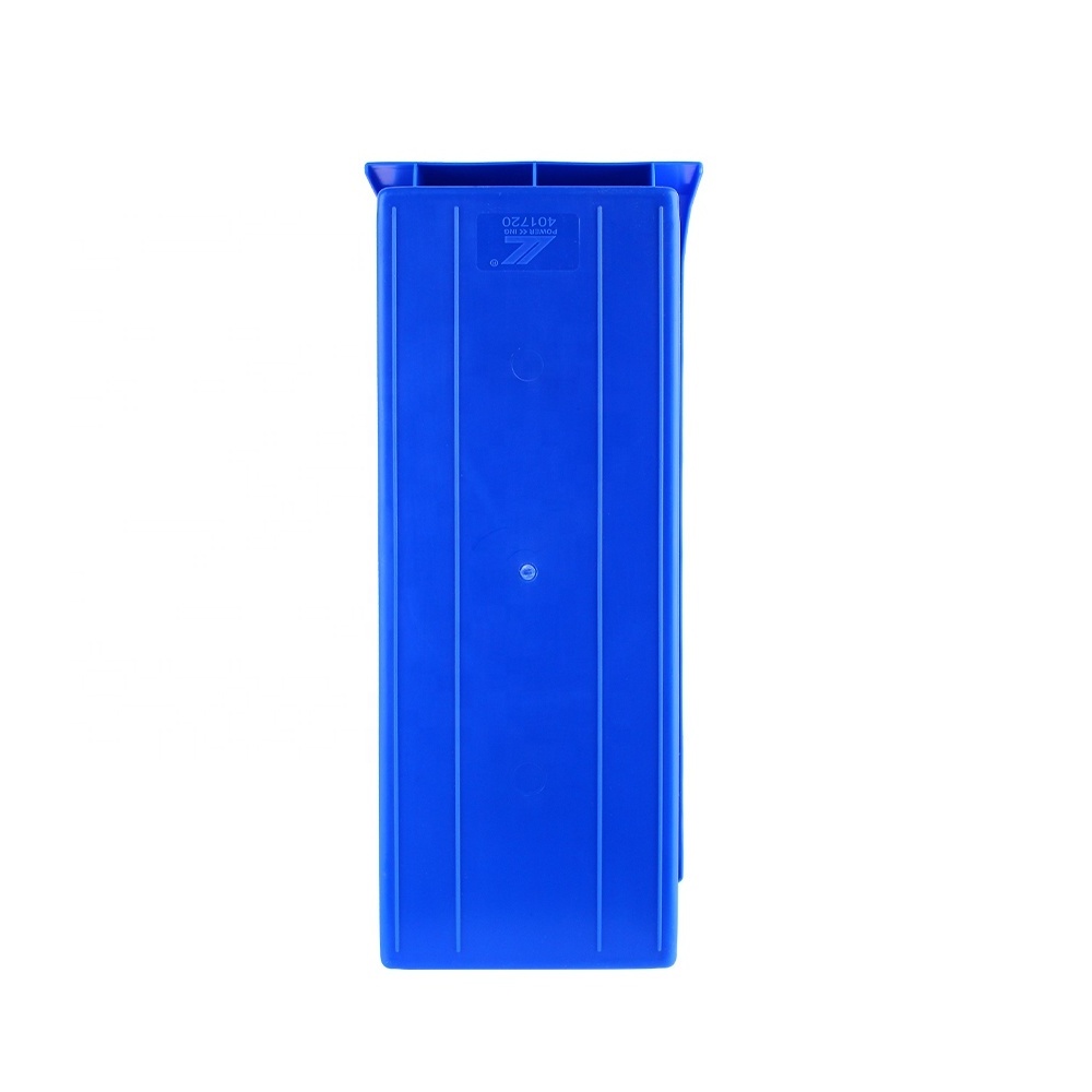 warehouse plastic stackable storage shelf bin/spare parts bins