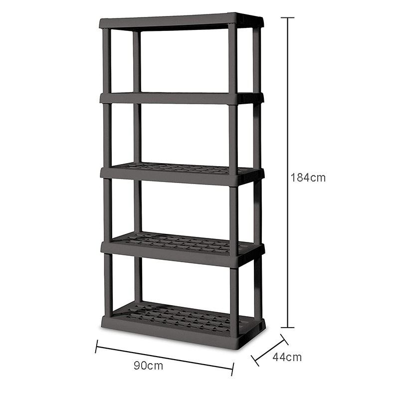 Plastic Shelving Cheap Price Light Duty Custom Design Plastic Storage Bin Racks Spare Parts Shelving