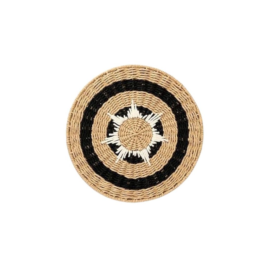 Hot Selling round Rattan Decorative Objects Eco-Friendly Western Wall Hangings Best Seller on Amazon eBay for Home Decor