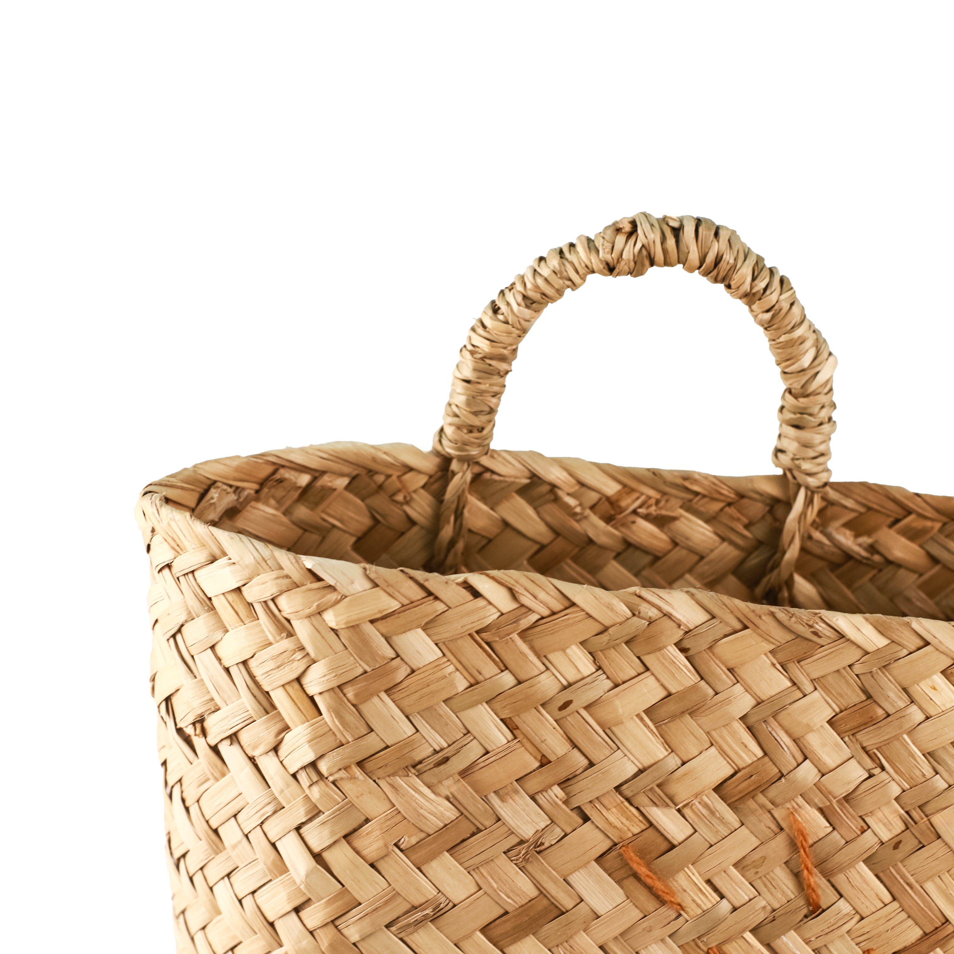 HOT PRODUCT Natural woven seagrass storage basket with cute cat shape convenient durable eco-friendly storage made in Vietnam