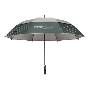 54/62/68 Inch Automatic Open Extra Large Double Canopy Vented Windproof Golf Umbrella with Logo Printing