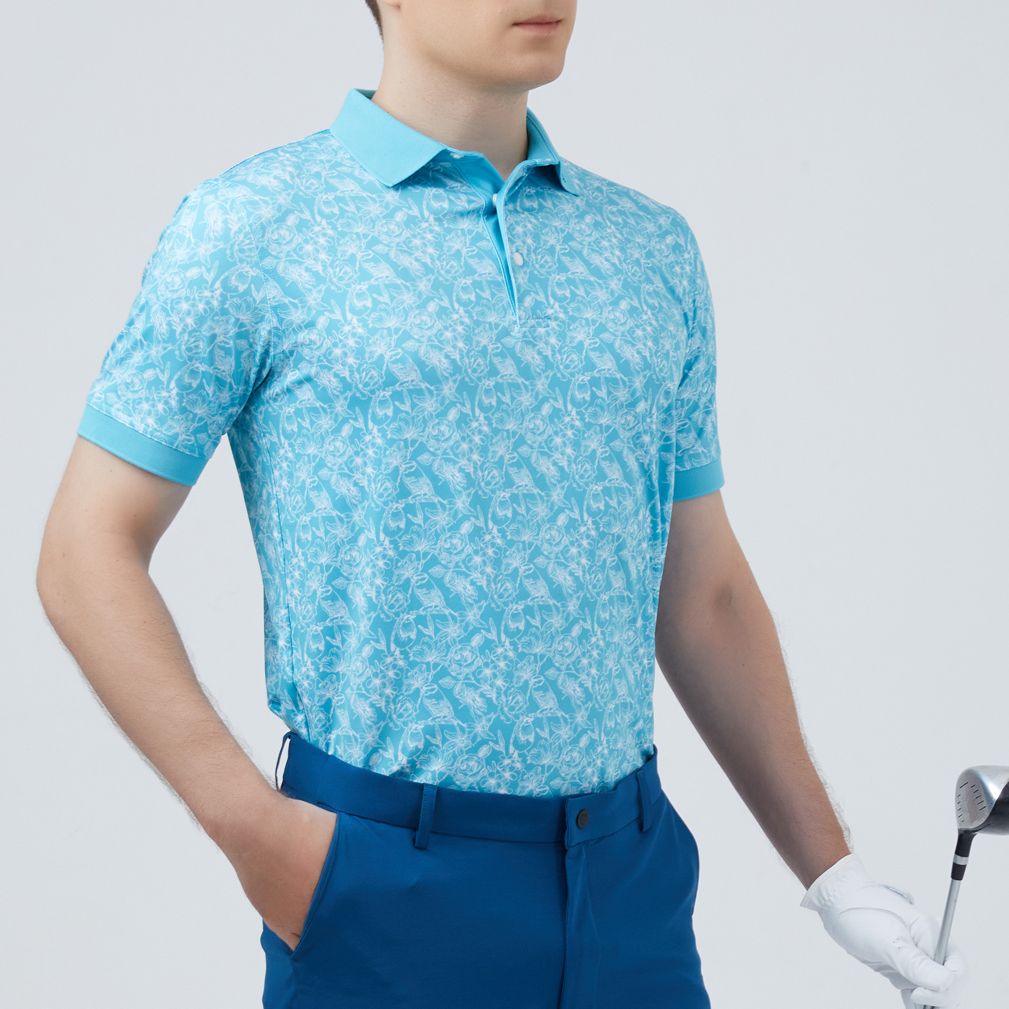 Professional manufacturer OEM mens women's wholesale custom golf apparels printed