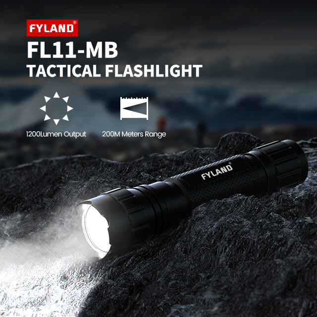 Hunting Torche IPX6 with Remote Tail Switch Tactical Light Aluminum Alloy Super Bright 1200LM LED Tactical Flashlight