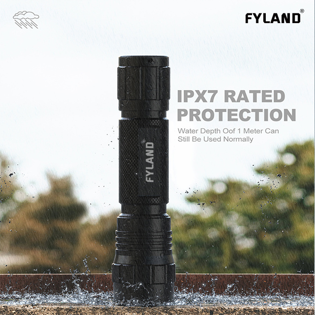 IPX7 Tactical Flashlight Waterproof Type C Rechargeable Battery Led Torch Light Lights Tactical Light