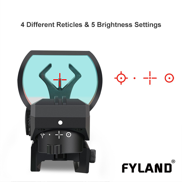 Hot Sale FYLAND HD 108 Holographic Sight Electronic Switch Reflex Red dot Sight Tactical Light