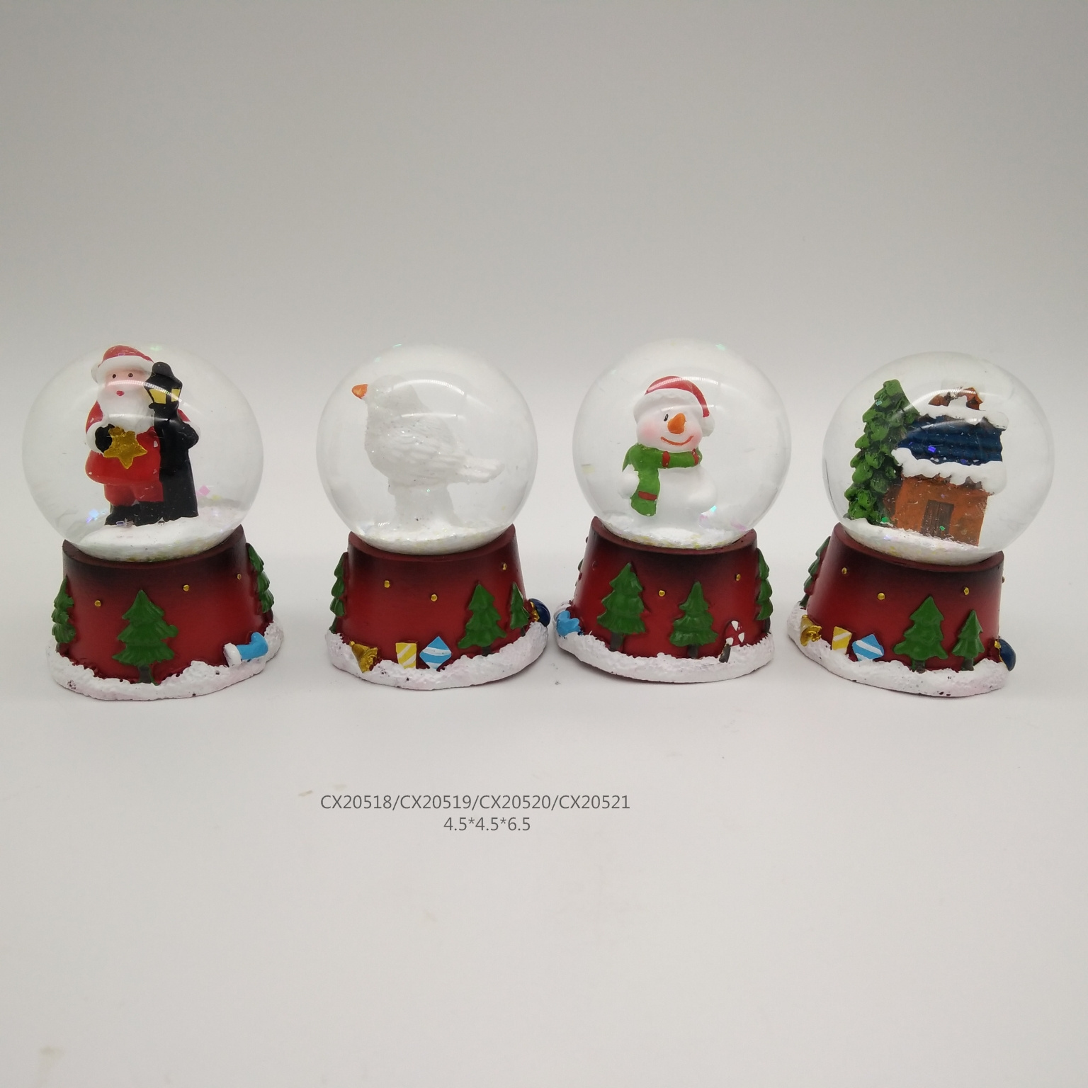 Customization Christmas Gifts Snow Globe Christmas Snow Water Globe