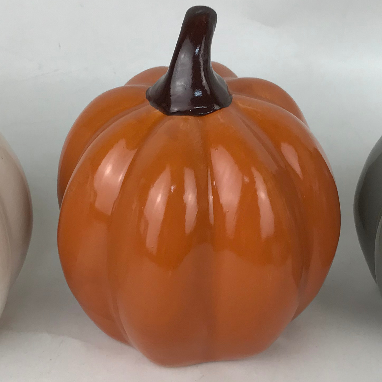 Wholesale Harvest Indoor Outdoor Decor Ceramic 6'' Pumpkin