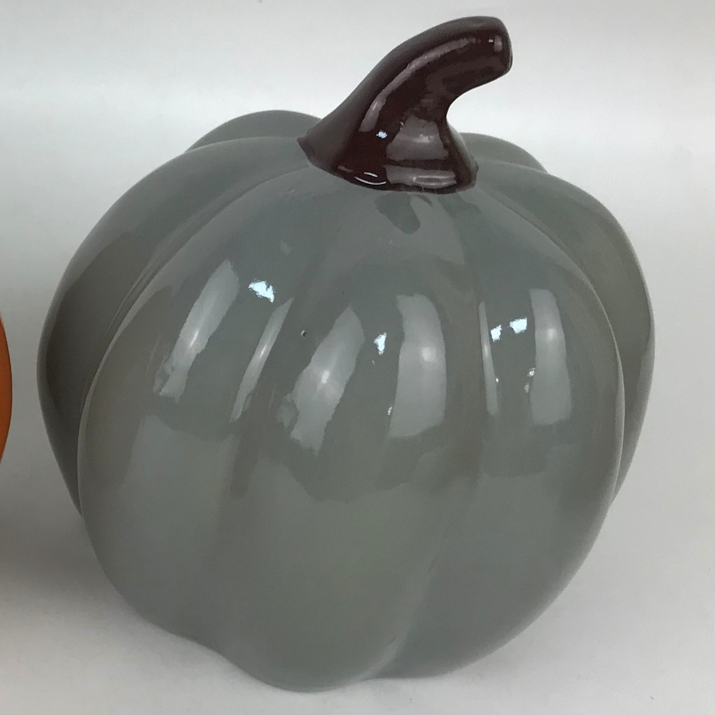 Wholesale Harvest Indoor Outdoor Decor Ceramic 6'' Pumpkin