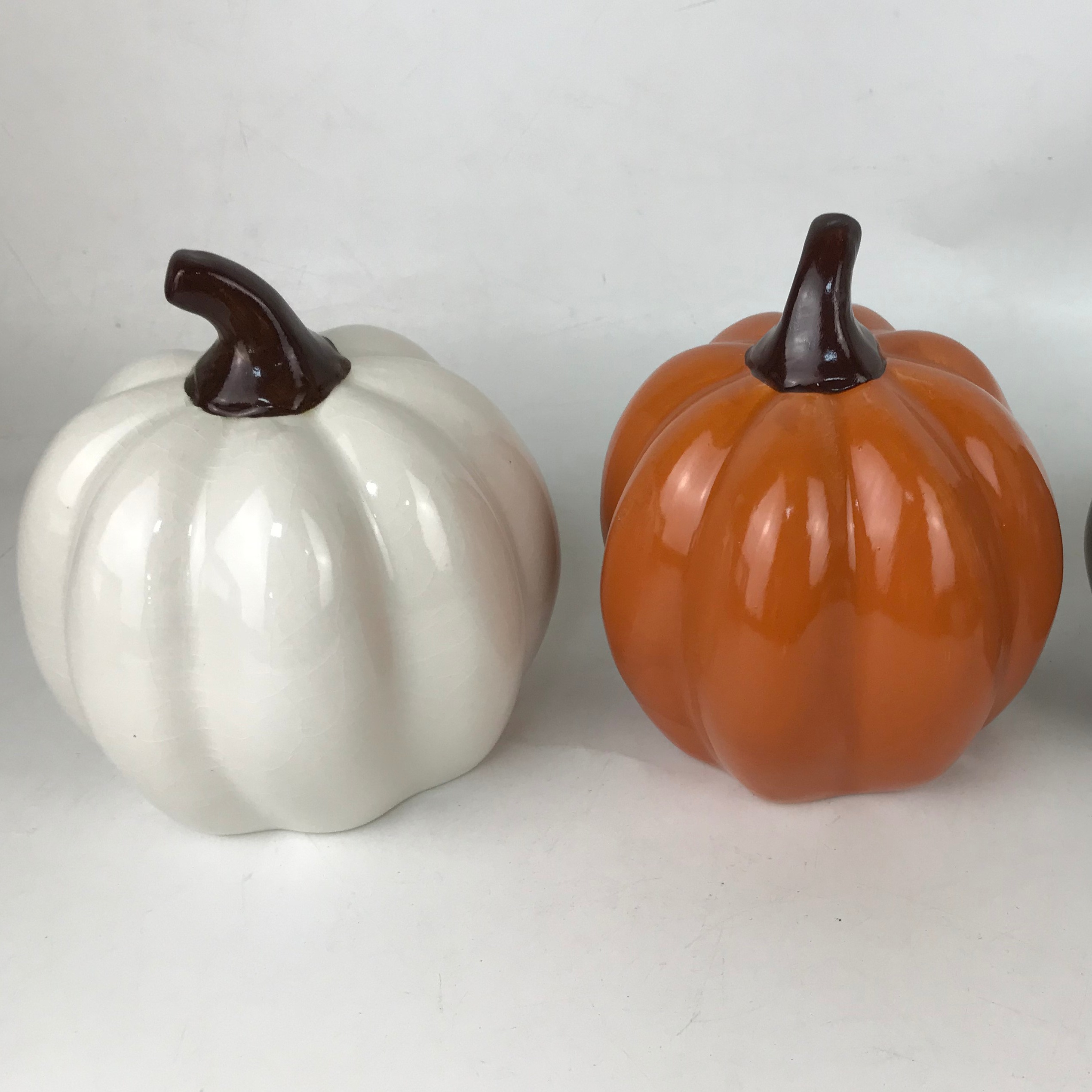 Wholesale Harvest Indoor Outdoor Decor Ceramic 6'' Pumpkin