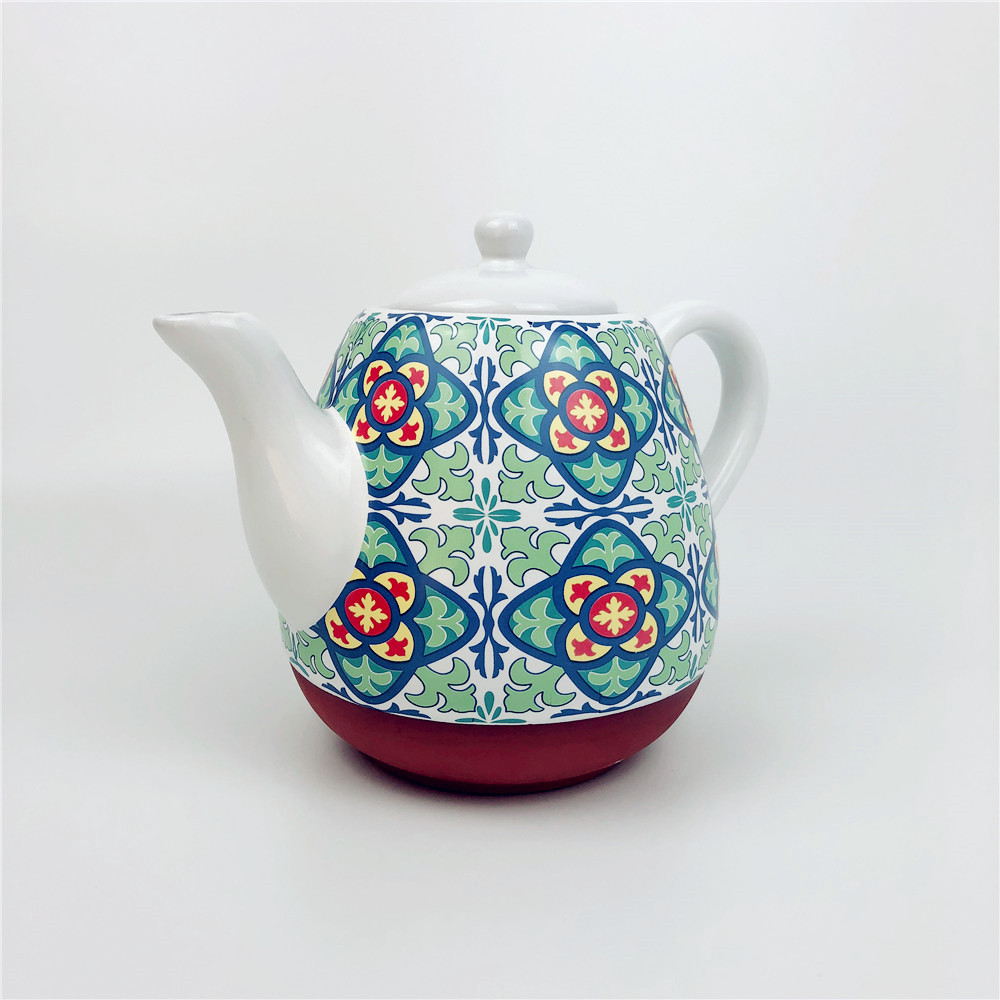 Retro Style Ceramic Teapot of Clay Tea Pot Set