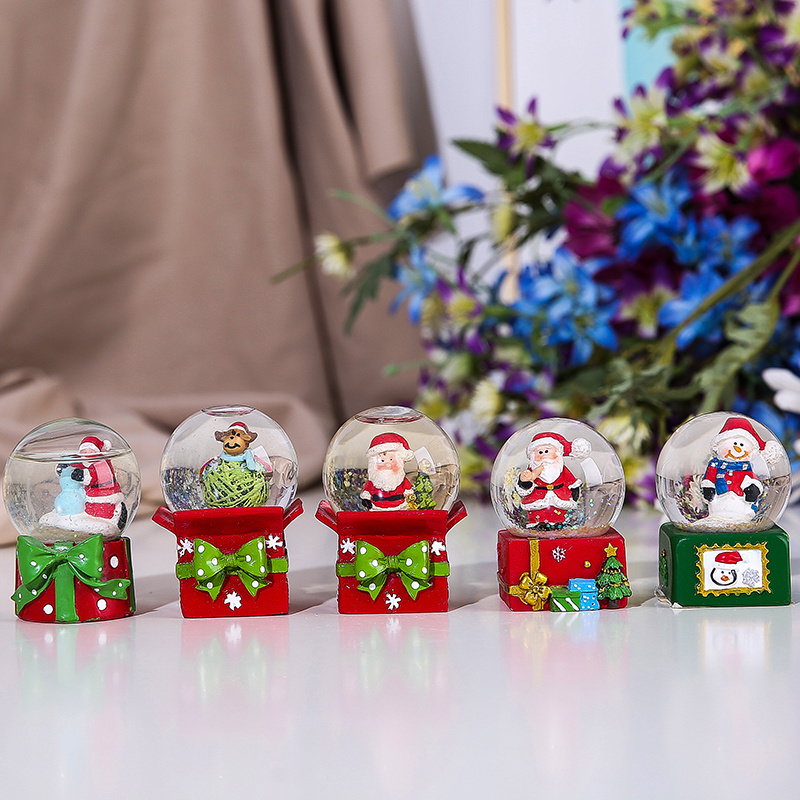 Customization Christmas Gifts Snow Globe Christmas Snow Water Globe