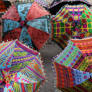 Embroidered hand made rajasthani Umbrella