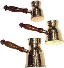 handcrafted Engraved Brass Metal Turkish Coffee Pot High Quality Stove top Coffee Maker Best Selling in Reasonable price