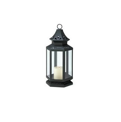 metal Lanterns Wholesale Stock Eid Gift Retro Hollow out Lantern Wrought Iron Candlelight Moroccan Lanterns