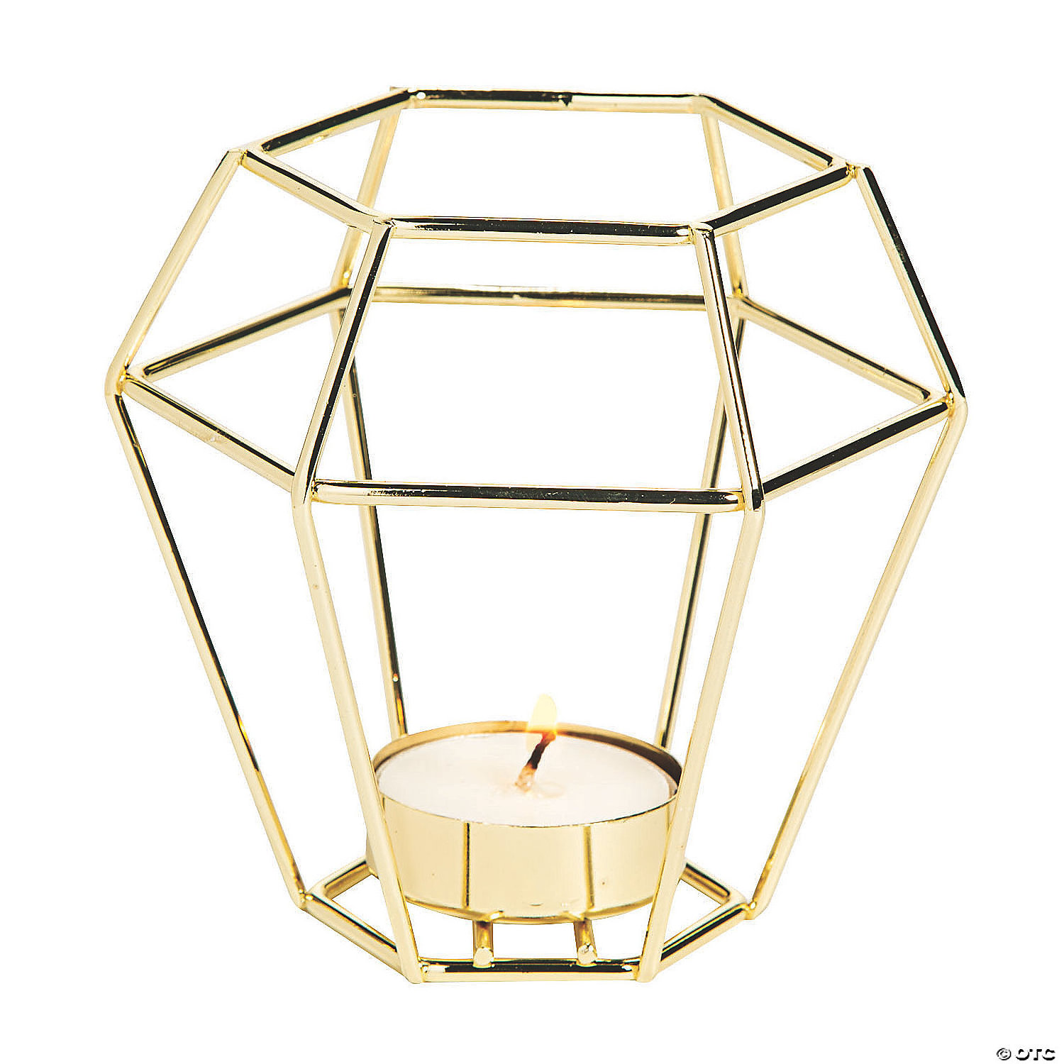 luxury Metal Candle Holder With Glass Votive gold  color indoor and outdoor Handmade Design in wholesale