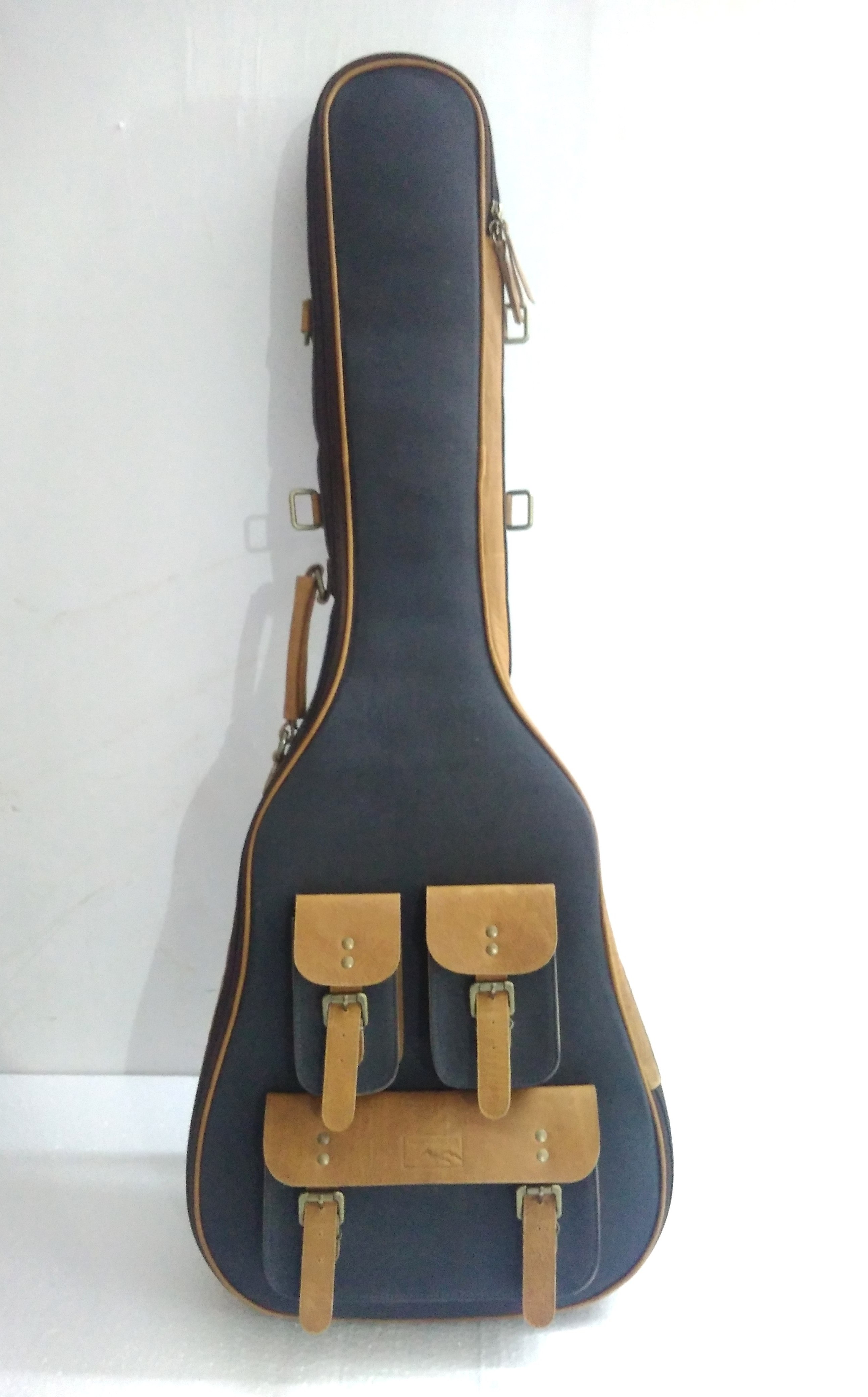 Canvas Guitar Bag personalized Guitar Case for Acoustic Classical Guitar with Top handle Dual Shoulder Strap BestSuppliers