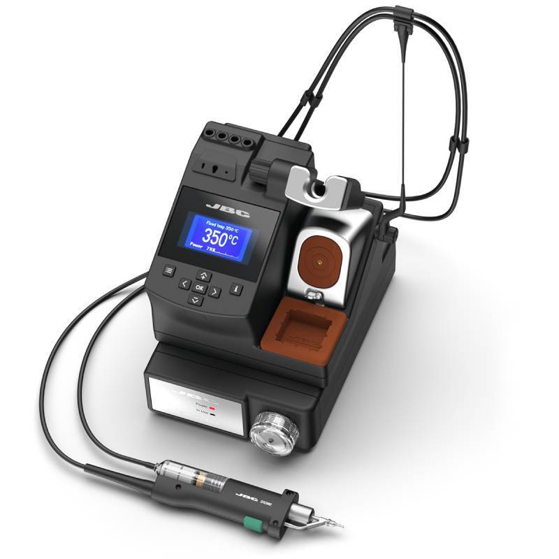 Original JBC 230V CS-2HF Lead-Free Welding Tools Precision Desoldering Rework Station With DS360 Micro Desoldering Iron