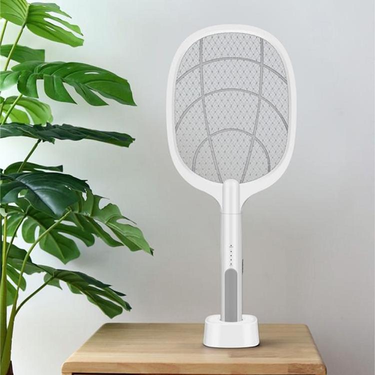 Electric Bug Zapper Racket, Mosquito Killer, Fruit Fly Swatter Zap, Two-In-One USB Rechargeable Electronic Swatter Pest Control,