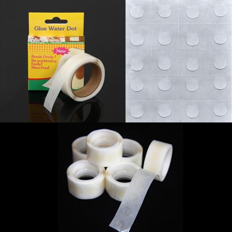 Balloon Glue Point 250PCS Dot Glue Clear Removable Adhesive Dots Double Sided Ballon Tape Strips for Birthday Wedding Baby