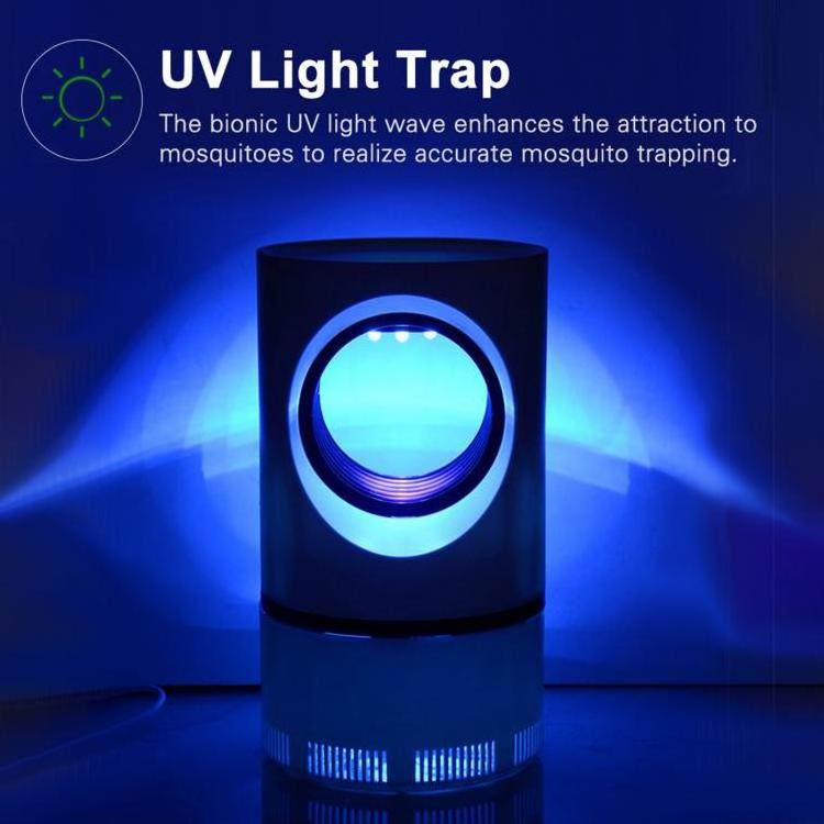 Mosquito Killer Lamp Indoor Bug Zapper UV LED Light USB Power Suction Mosquito Trap for Fly Mosquito Tiniest Insect