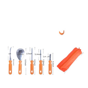 10PCS Halloween Pumpkin Carving Kit Professional Stainless Steel Tools Professional Pumpkin Cutting Carving Supplies