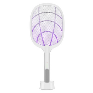 Electric Bug Zapper Racket, Mosquito Killer, Fruit Fly Swatter Zap, Two-In-One USB Rechargeable Electronic Swatter Pest Control,