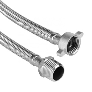 Boiler Flexible Braided Stainless Steel Plumbing Water Hoses Modern Accessories