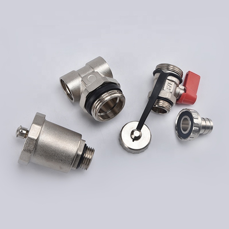 Hot System Water Heater Floor Pressure Reducing Air Vent Boiler Brass Drain Valves Ball