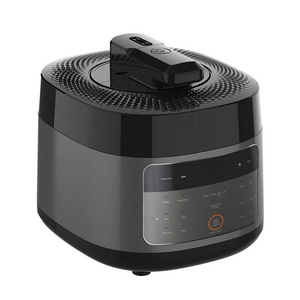 Detachable Lids Kitchen 4 Liter Multi Cooker 2 in 1 Pressure Air Fryer