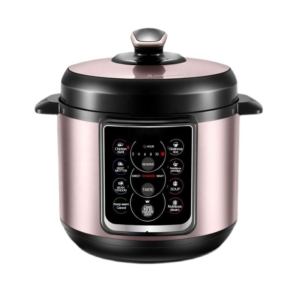 Household 304 Stainless Steel Touch Control Multi 4 Liter Electric Pressure Cooker