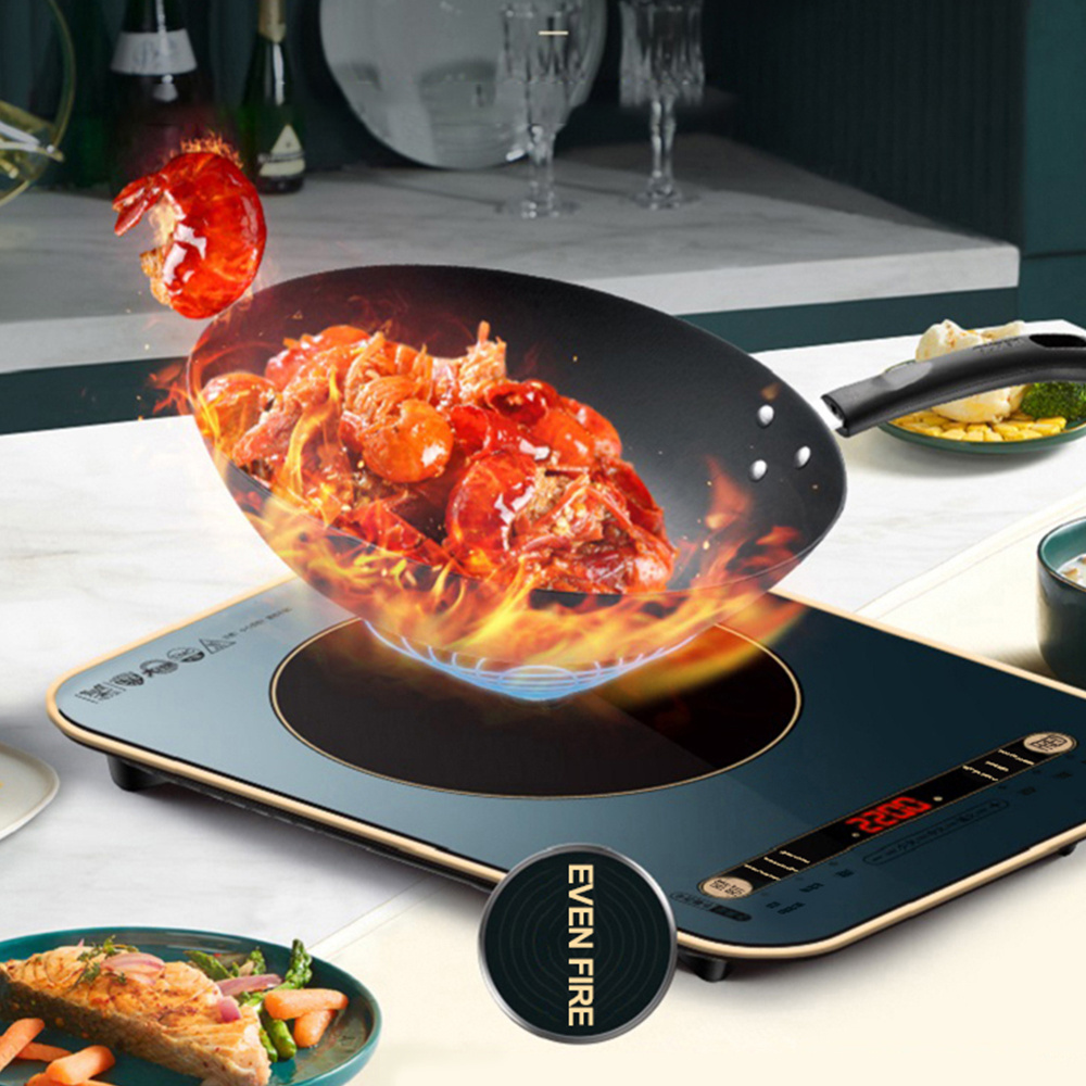 Household High-fire Battery Stove Smart Cooking Electric Induction Cooker