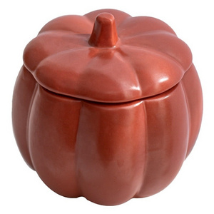 Customized Luxury Candle Containers, Scandinavian Style Wholesale Creative Pumpkin Empty Ceramic Ornament