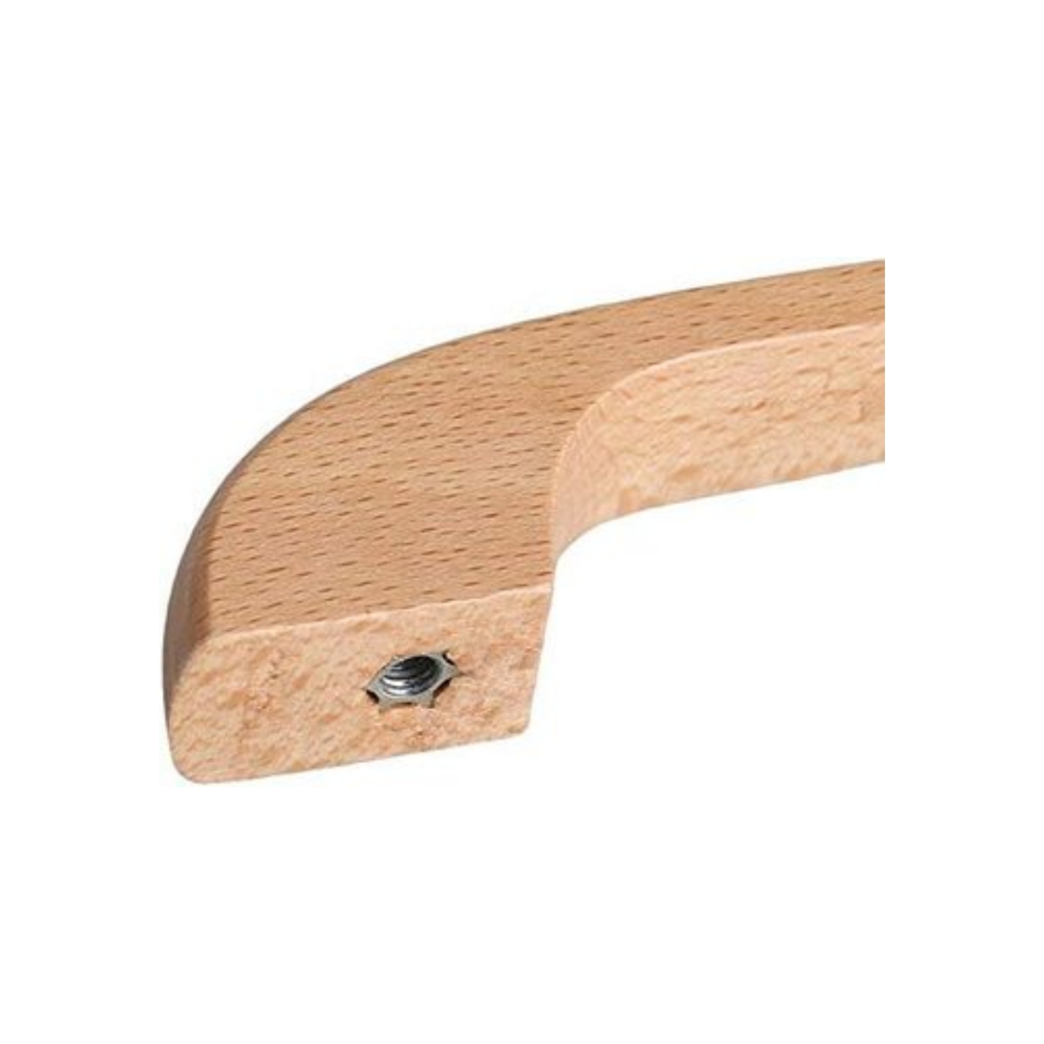 Wood Handles Pull Handles Minimalist White Kitchen Handle Factory Direct Sales Natural for Cabinet and Drawers, OEM Customized