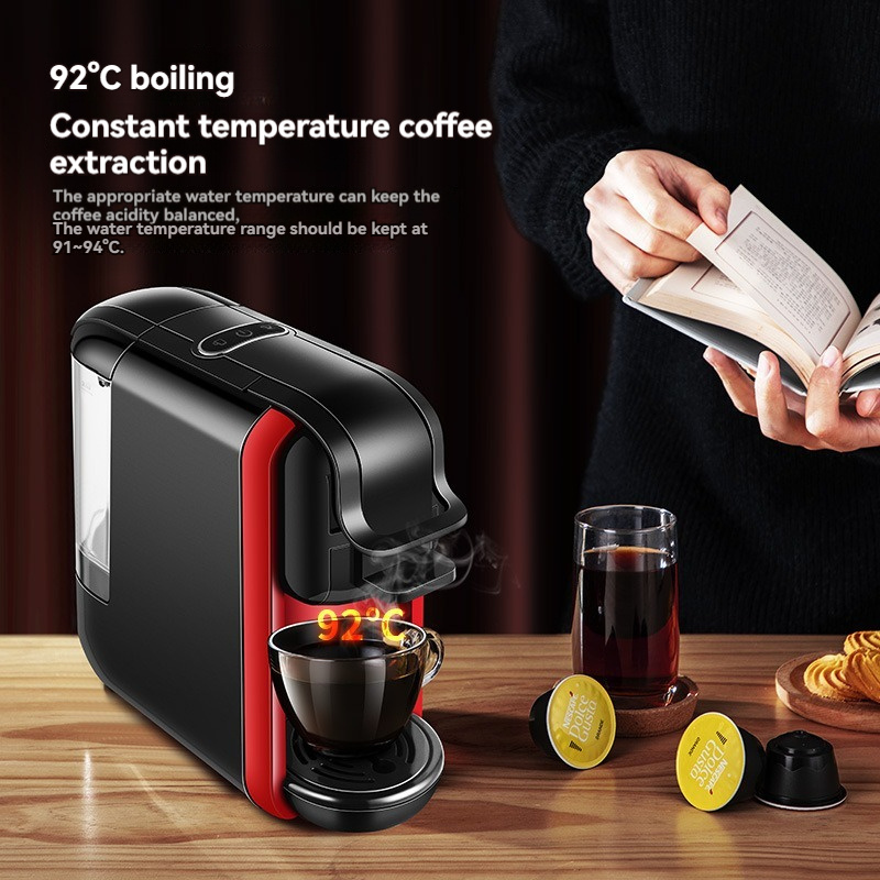 Italian Style Automatic Electrics Coffee Machine Single Serve 5 In 1 Multi Capsule Coffee Machines For Coffee Shop