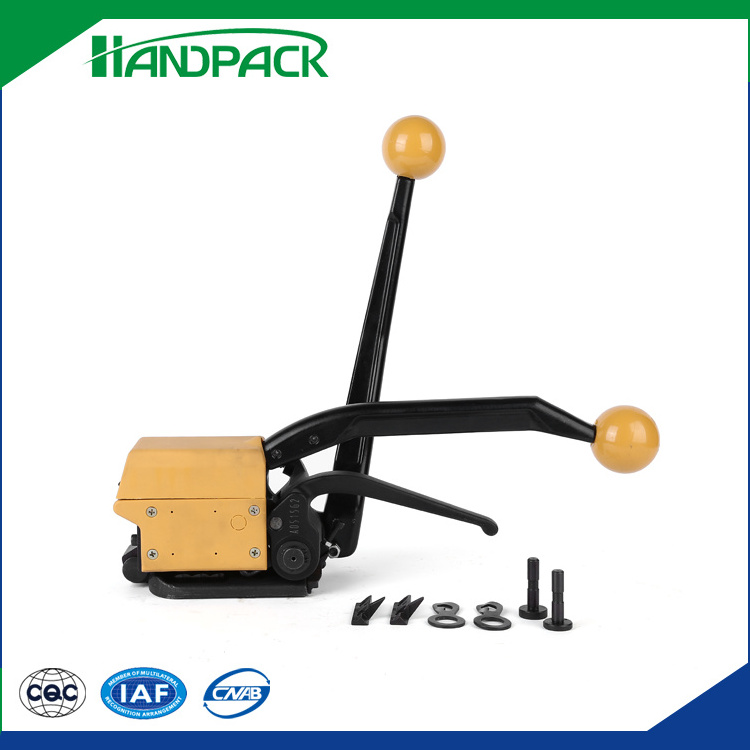 A333 Manual buckle-free steel strapping tool hand packing tool for steel strap