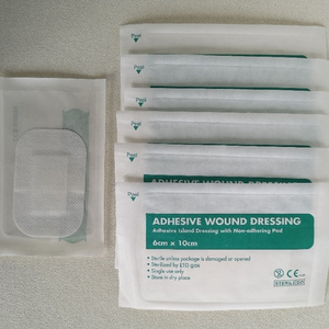 Wound care pad medical non-woven wound burns breathable dressings with ce iso medical