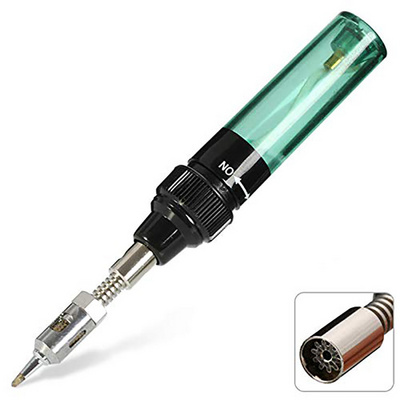 handskit  MT-100 Cordless Torch Soldering Iron  Butane Gas Soldering Iron Pen   Flame Butane Gas Soldering