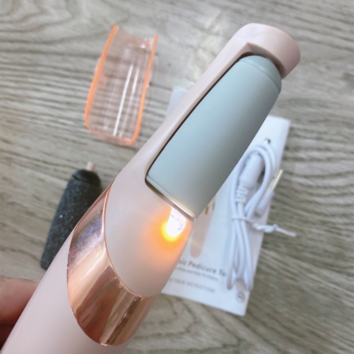 Electric Pedicure Tool Film Foot Dead Skin Callus Remover Feet Exfoliator Pumice Stone for Heel Grinding Device for Foot Care