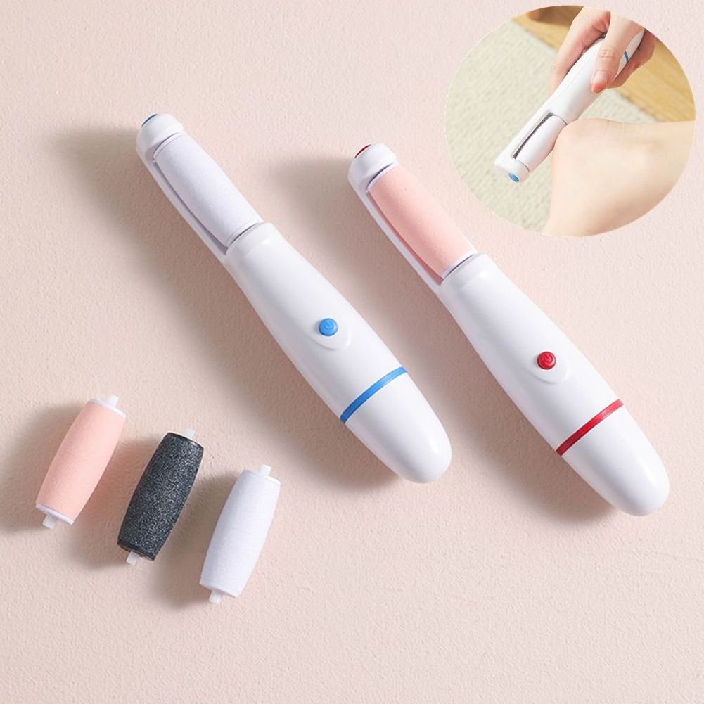 Rechargeable Electric Foot File Callus Remover Pedicure Machine Apparatus for Heels Grinding Device Foot Corns Remove Roller