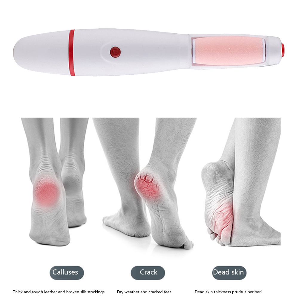 Rechargeable Electric Foot File Callus Remover Pedicure Machine Apparatus for Heels Grinding Device Foot Corns Remove Roller