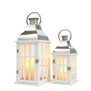 Classic Two Piece Tabletop Lantern Set Candleholder for Home decorative Hotel Restaurant wedding office Made In India Wholesale