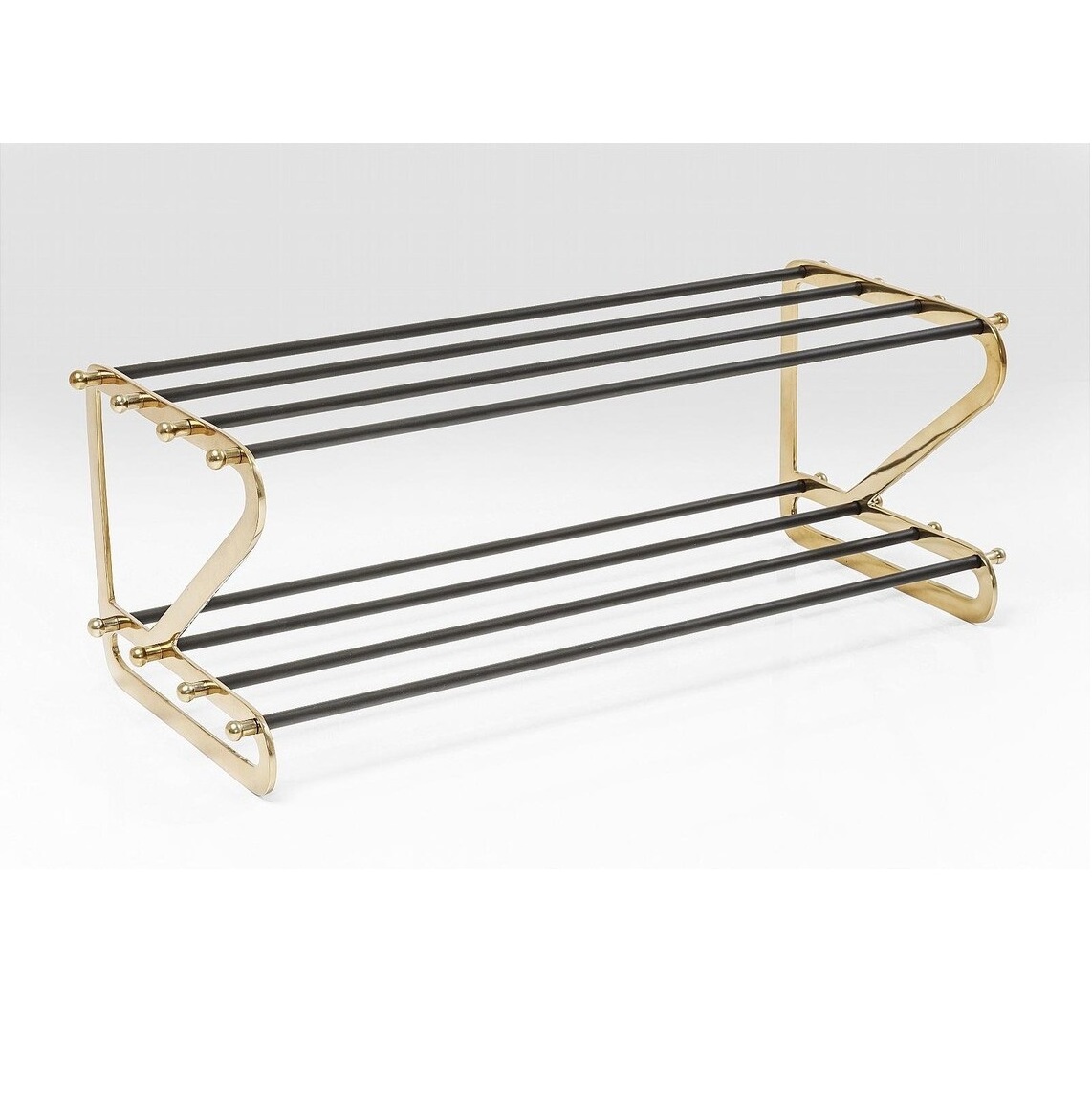 Shoe Rack dazzling design for hallway  Entryway Furniture Brass Rack Brass Furniture Eak entryway shoe bench Narrow bench Small