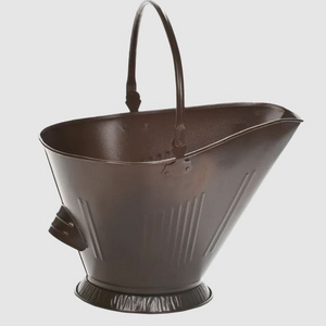 Luxury modern steel ash coal bucket fire pits outdoor accessories for home garden patio fireplace ash coal bucket fireplace tool